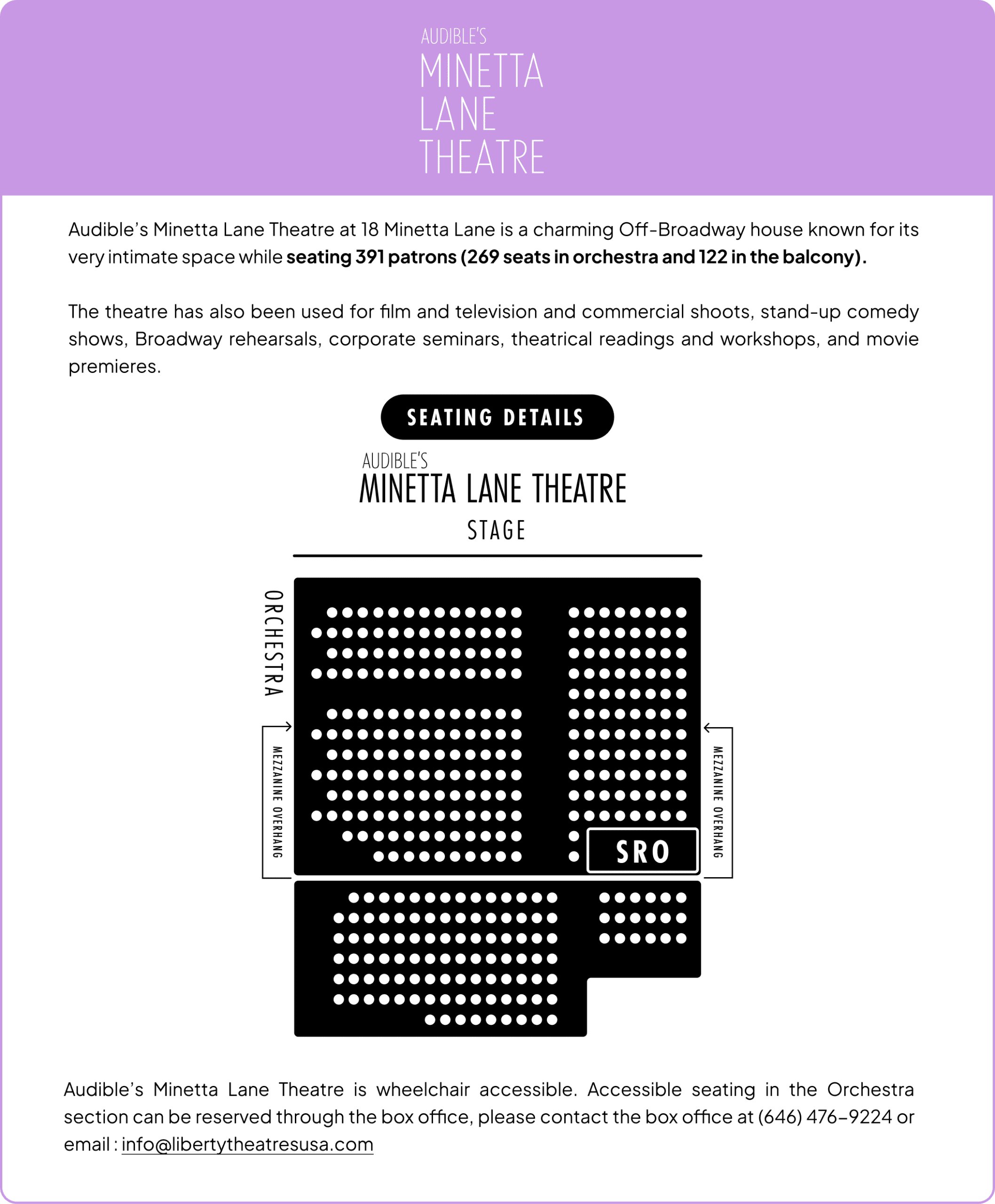 AUDIBLE’S MINETTA LANE